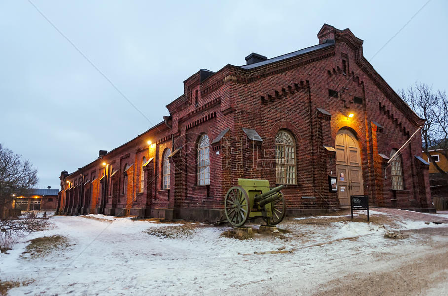 芬兰堡军事建筑设施图片素材免费下载