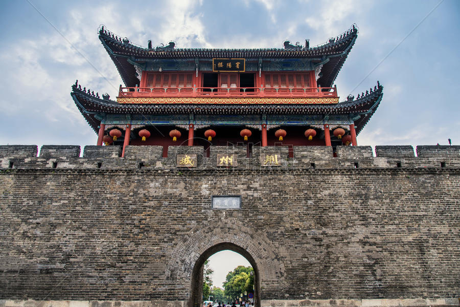 历史遗迹荆州古城墙图片素材免费下载