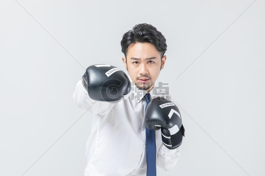 商务男性拳击图片素材免费下载