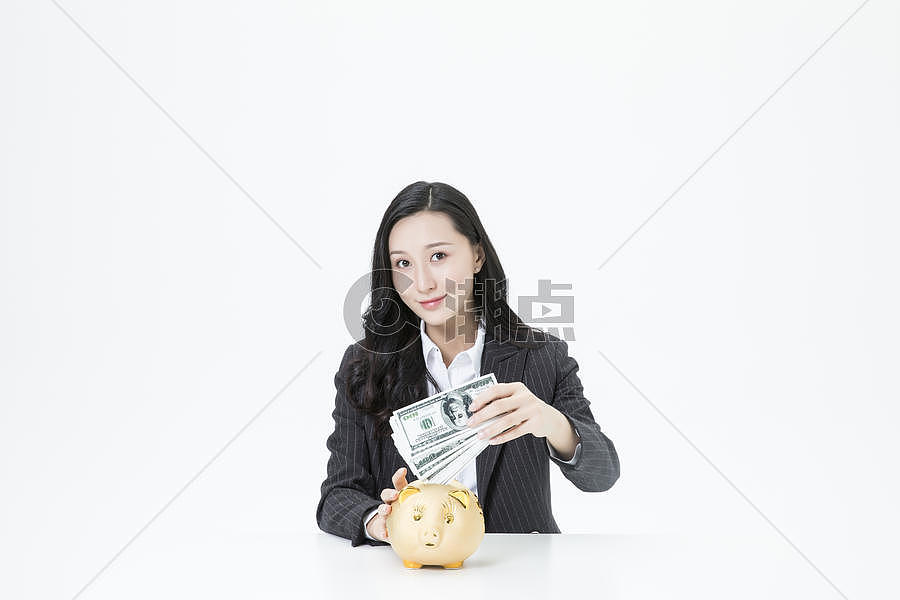 商务女性金融理财图片素材免费下载