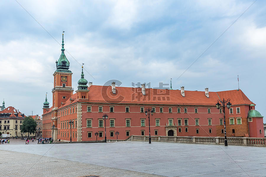波兰首都华沙城市风光图片素材免费下载