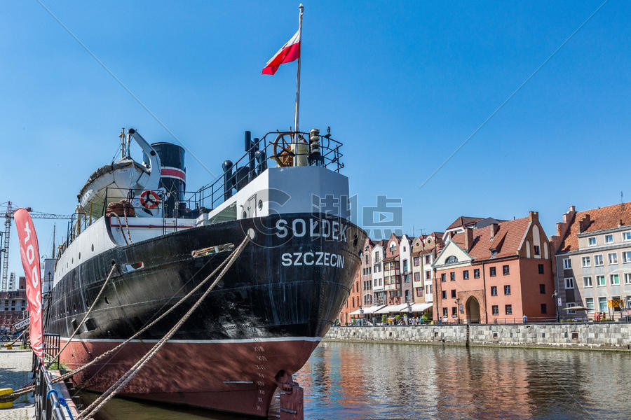 波兰波罗的海城市格但斯克风光图片素材免费下载