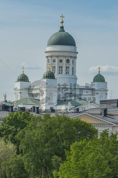 芬兰赫尔辛基著名教堂图片素材免费下载