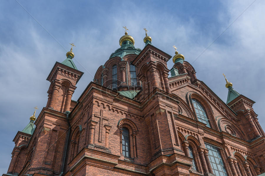 芬兰赫尔辛基著名教堂图片素材免费下载