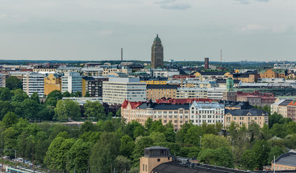 芬兰首都赫尔辛基旅游风光图片素材免费下载