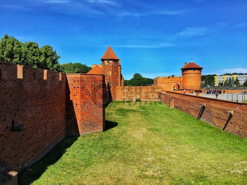 波兰城堡马尔堡图片素材免费下载