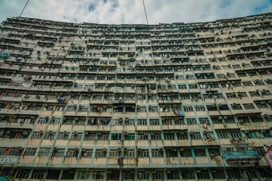 香港民居居屋外观图片素材免费下载