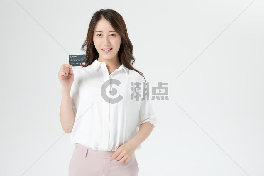 商务女性信用卡图片素材免费下载