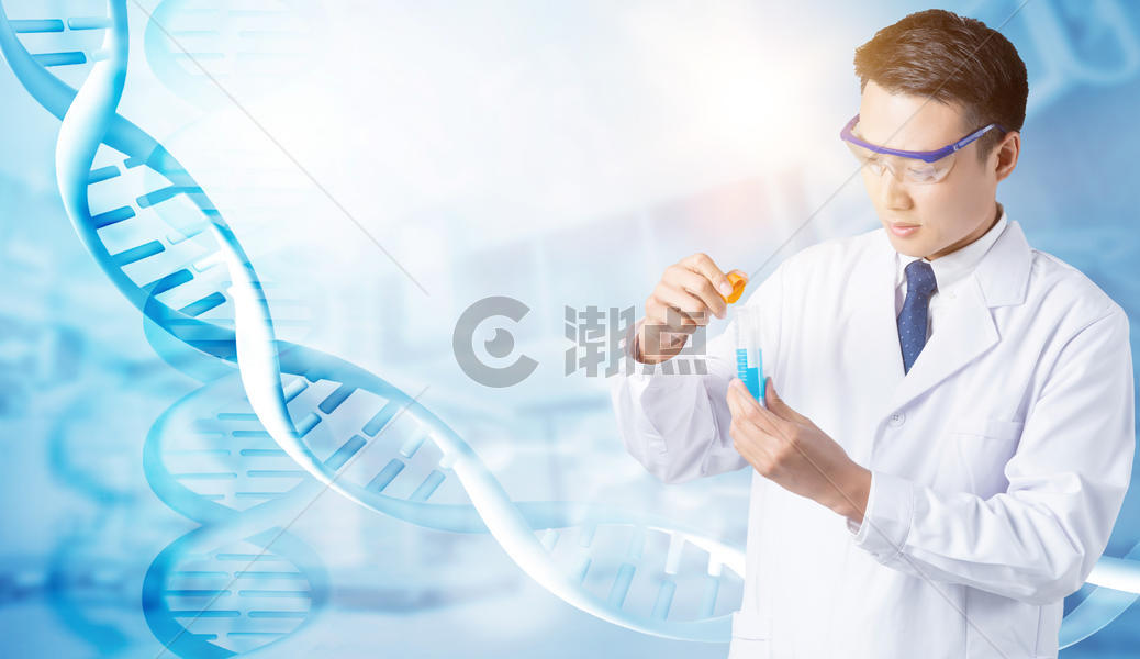 未来生物医学科技海报图片素材免费下载