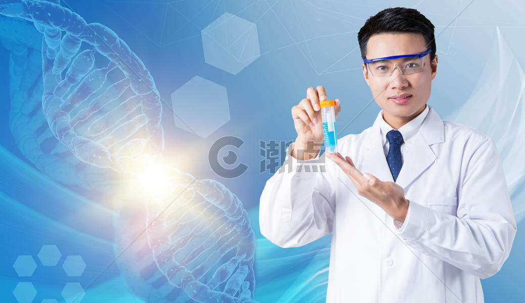 未来生物医学科技海报图片素材免费下载
