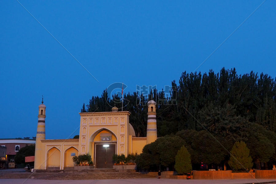 艾提尕尔清真寺图片素材免费下载