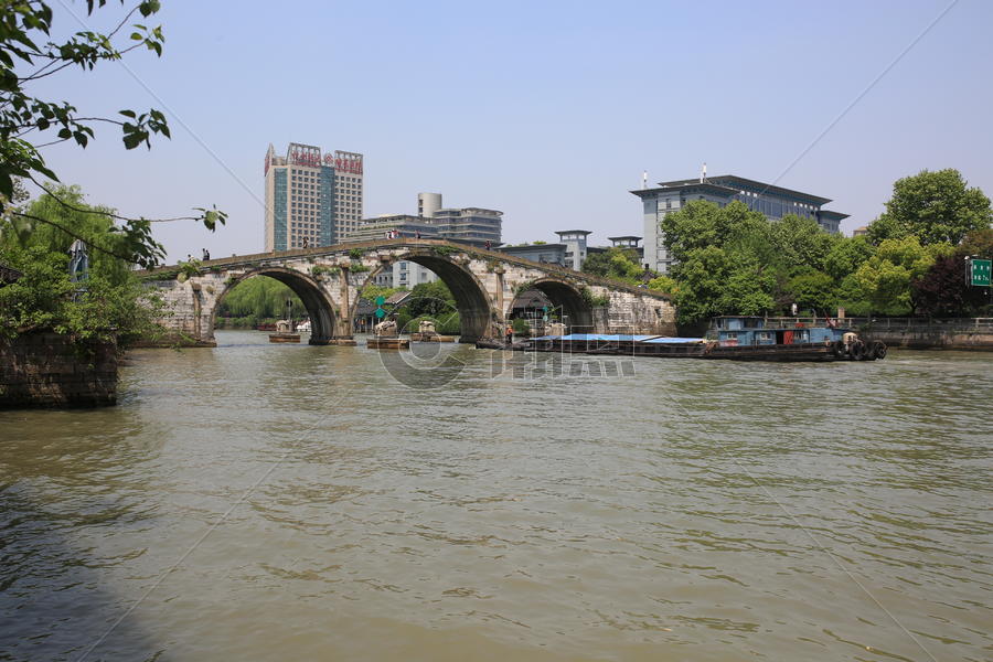 杭州小河直街古桥图片素材免费下载