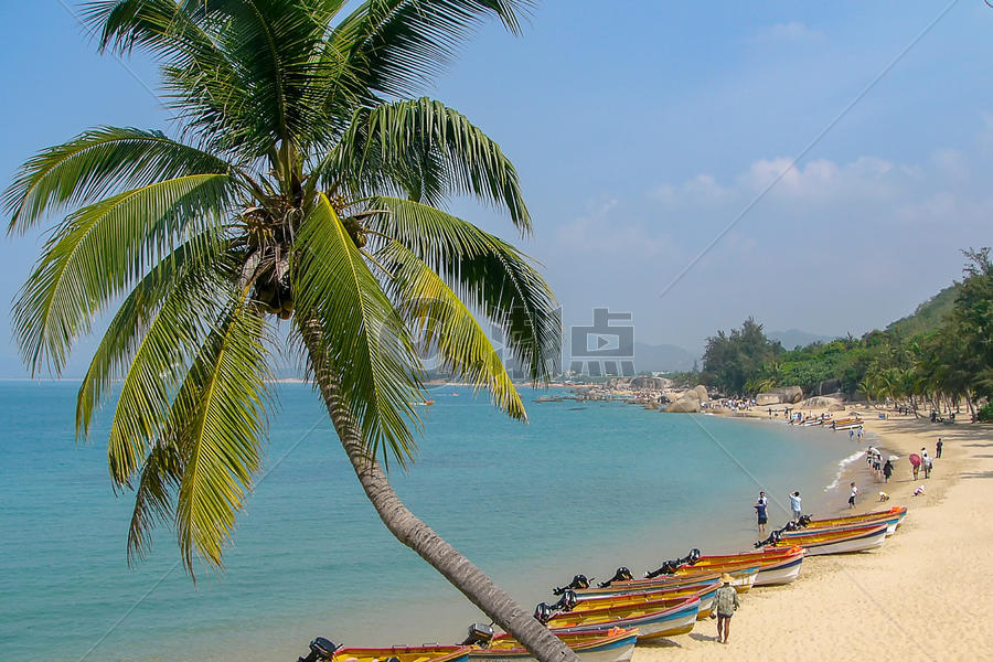 海南三亚海边风景图片素材免费下载