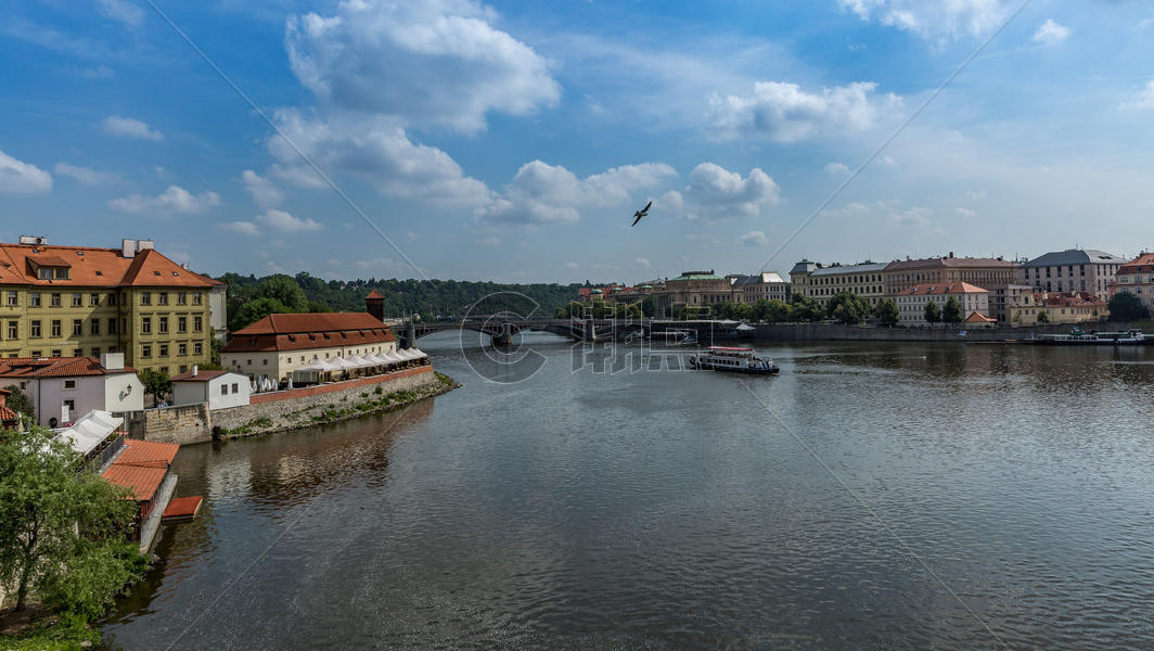 捷克首都布拉格城市风光图片素材免费下载