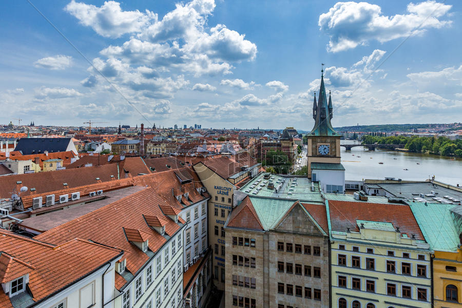 捷克布拉格城市风光图片素材免费下载