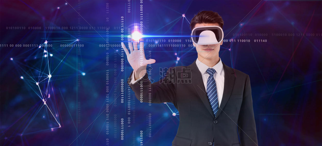 VR触碰科技图片素材免费下载
