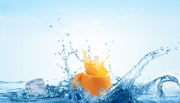冰镇橙汁图片素材免费下载