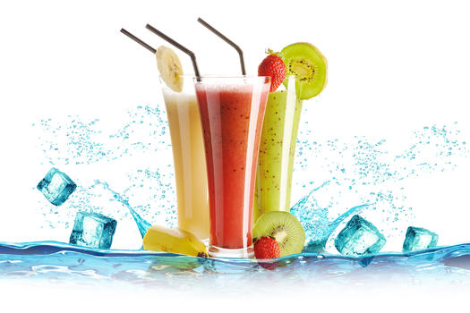夏季清凉果汁饮品图片素材免费下载
