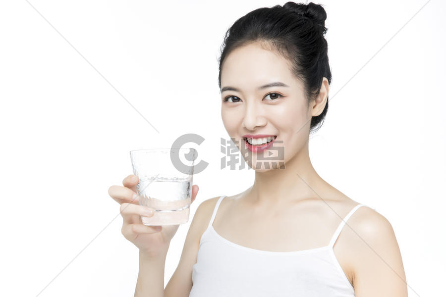 口腔牙齿护理喝水图片素材免费下载