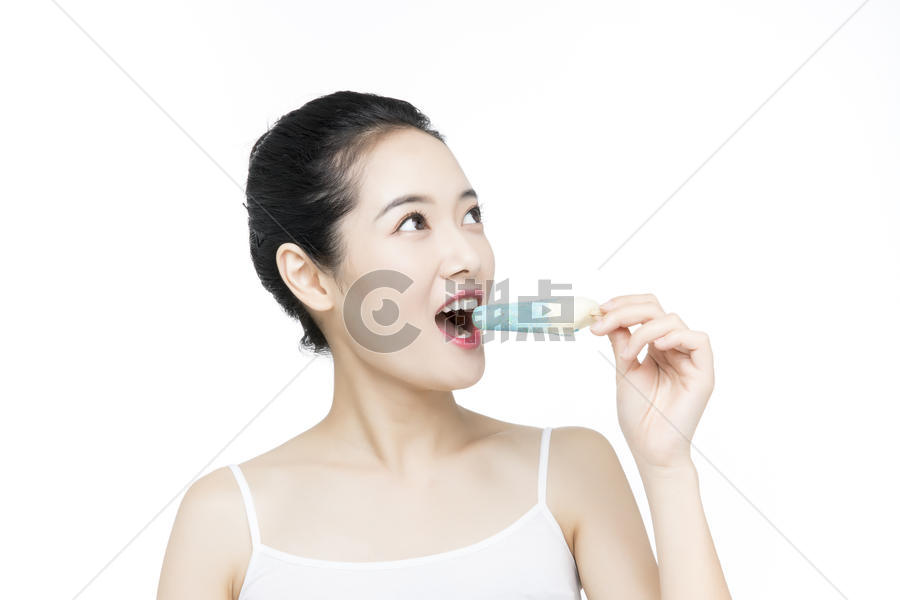 口腔牙齿护理冰淇淋图片素材免费下载