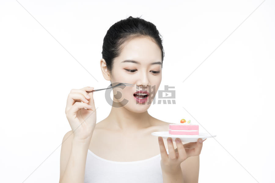 口腔牙齿护理蛋糕图片素材免费下载