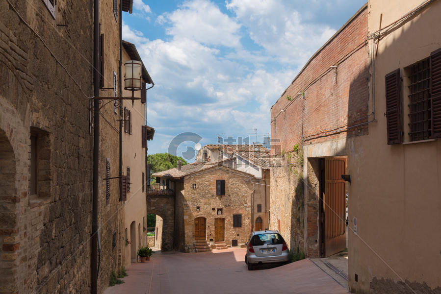 意大利圣吉米尼亚诺古城图片素材免费下载