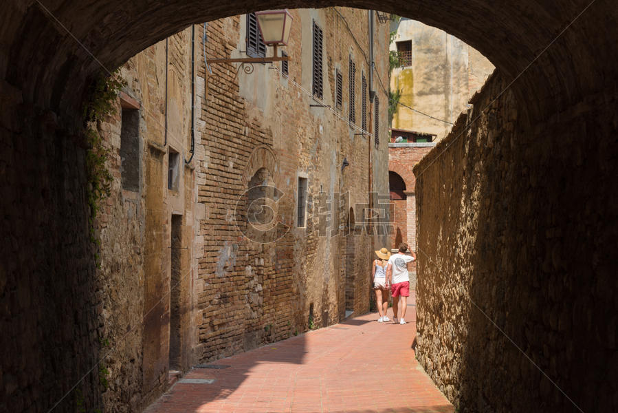 意大利圣吉米尼亚诺古城图片素材免费下载