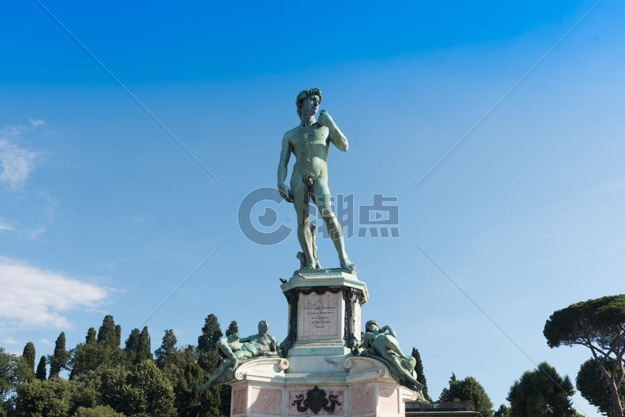 意大利米开朗基罗雕像图片素材免费下载