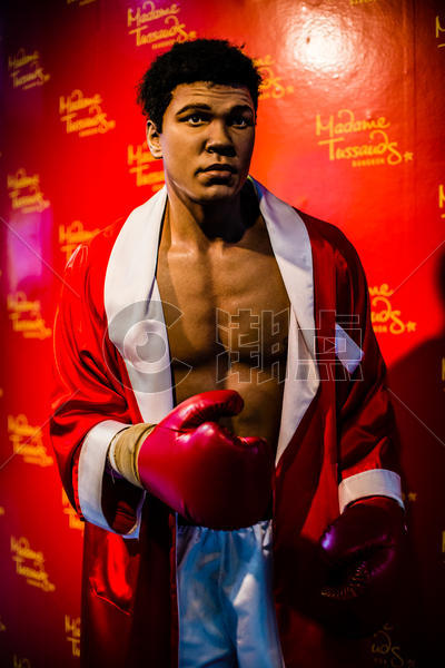 曼谷蜡像拳击手图片素材免费下载