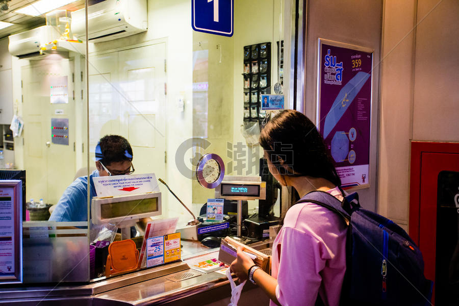 曼谷地铁售票处图片素材免费下载