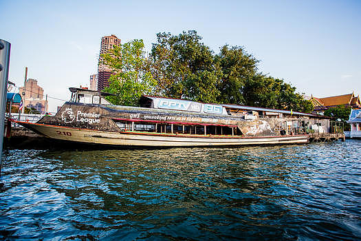 曼谷湄南河游船图片素材免费下载