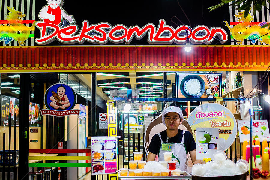 曼谷街头小吃图片素材免费下载