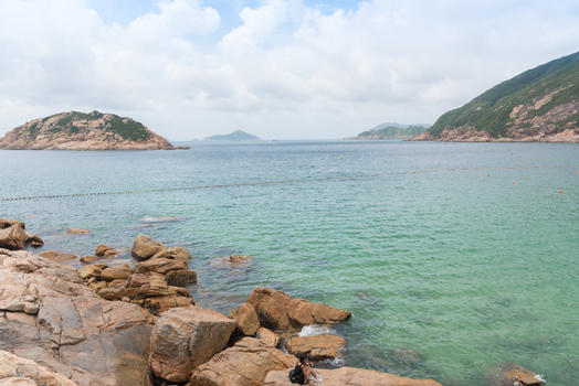 香港石澳村海滨风光图片素材免费下载