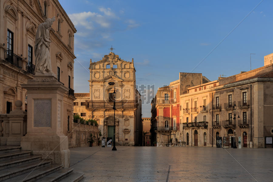 意大利西西里岛锡拉库萨大教堂图片素材免费下载