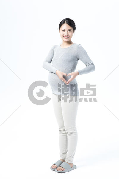 孕妇爱心图片素材免费下载