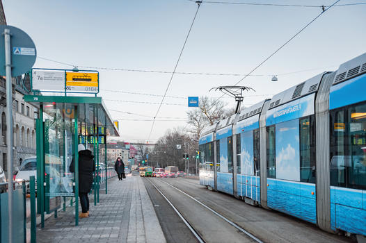 芬兰赫尔辛基有轨列车站图片素材免费下载
