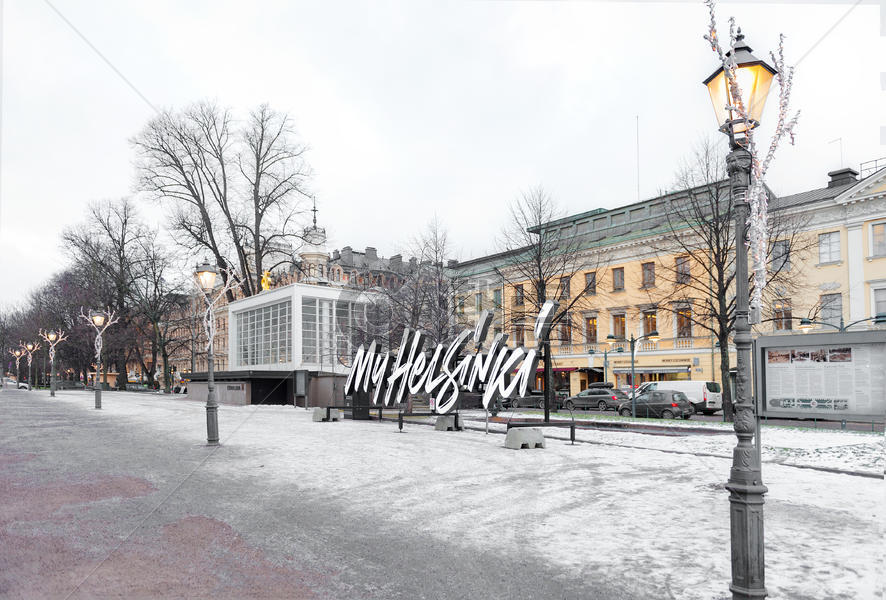 芬兰赫尔辛基街景图片素材免费下载