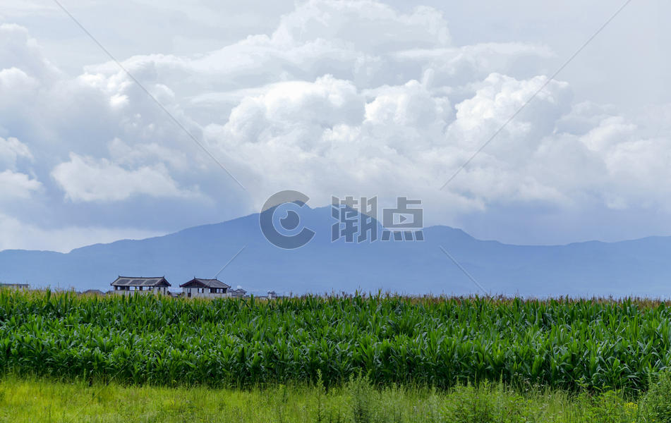 丽江纳西族村落图片素材免费下载