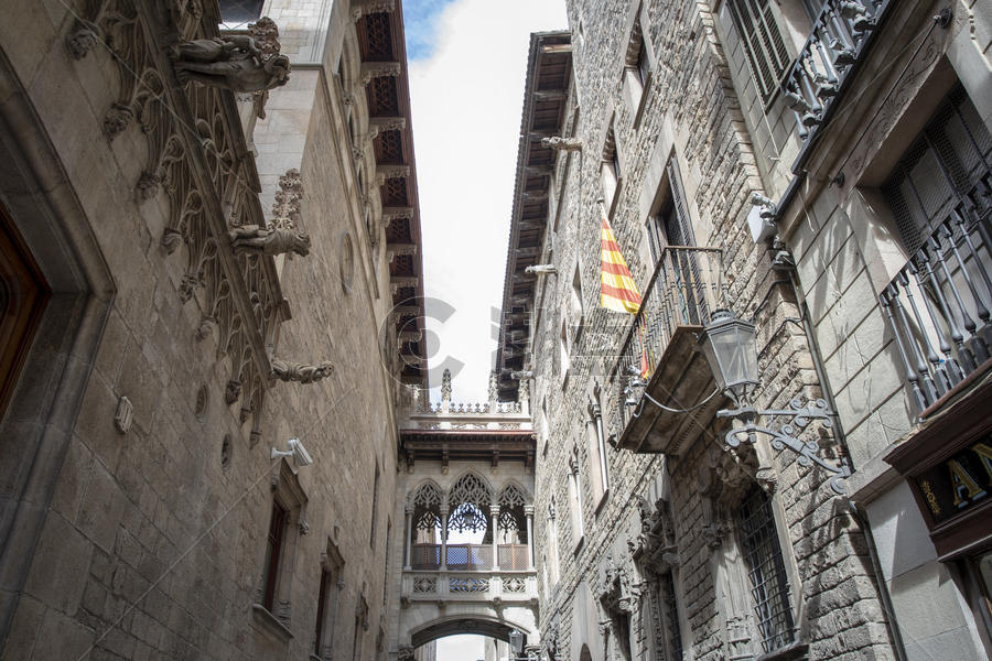 巴塞罗那哥特老城区图片素材免费下载