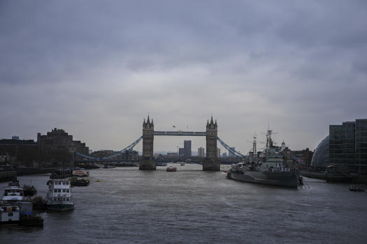 伦敦泰晤士河风光图片素材免费下载