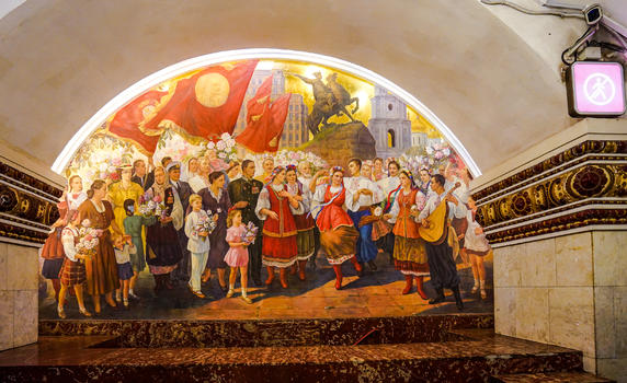 莫斯科地铁图片素材免费下载