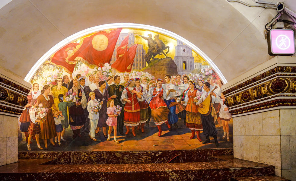 莫斯科地铁图片素材免费下载