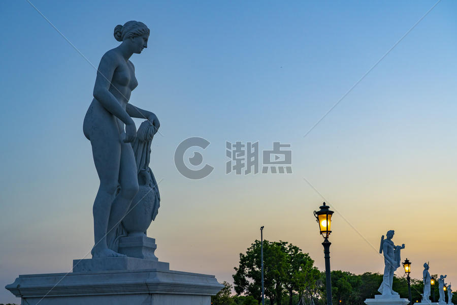 台南奇美的雕像图片素材免费下载