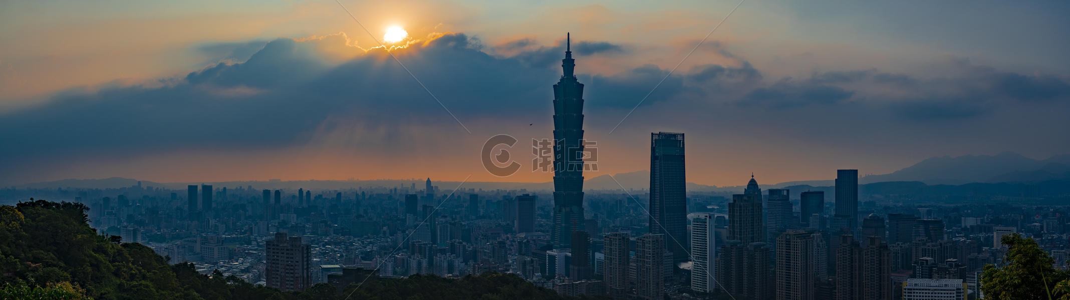 台北101的城市图片素材免费下载