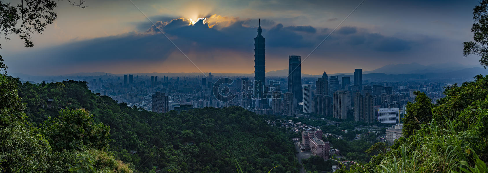 台北101的城市图片素材免费下载