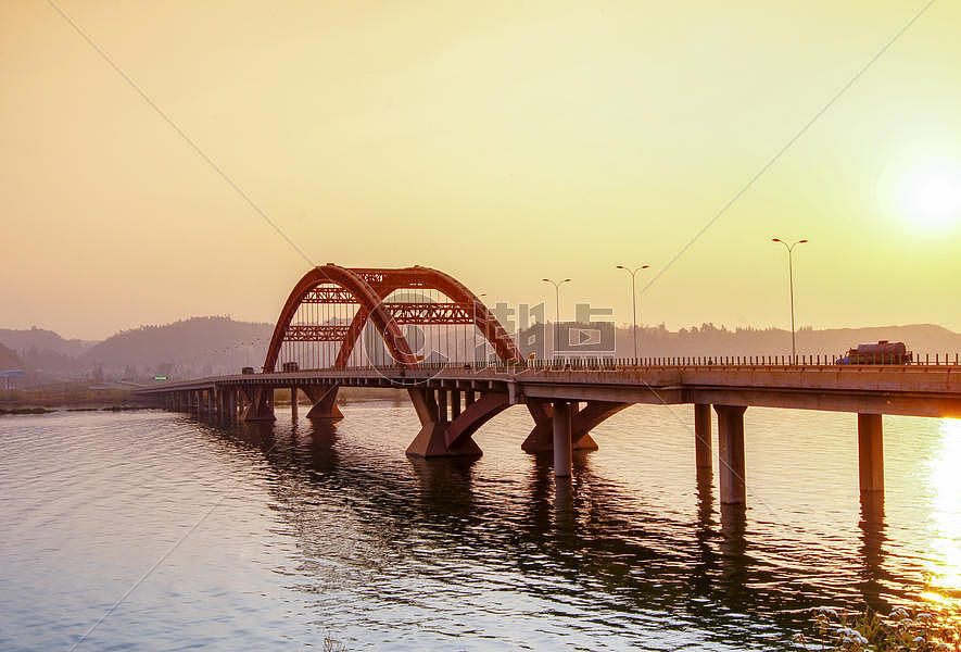 云南昆明滇池跨海大桥图片素材免费下载