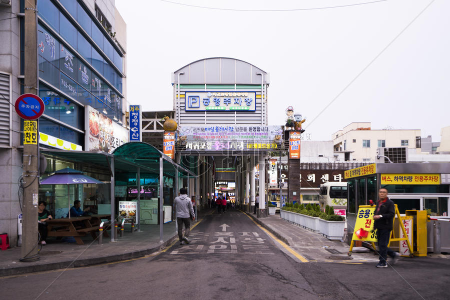 韩国首尔传统市场图片素材免费下载