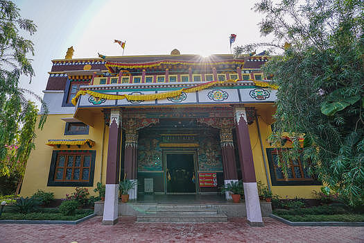 尼泊尔蓝毗尼寺庙图片素材免费下载