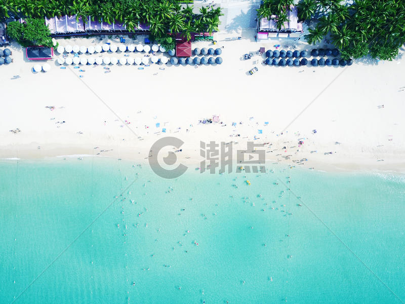 海南三亚海滩图片素材免费下载