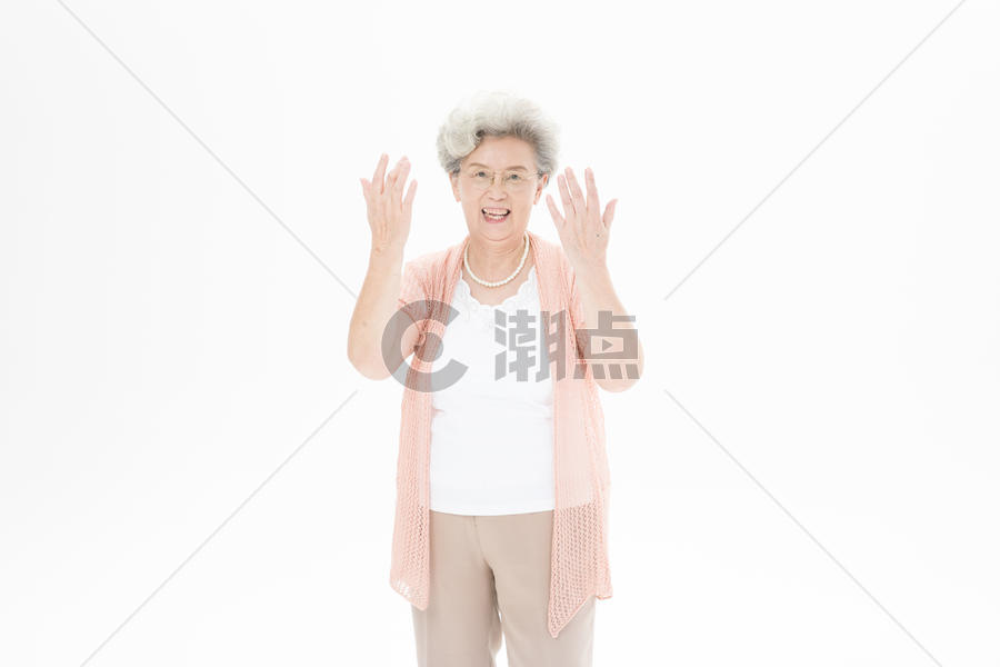老年人奶奶形象图片素材免费下载